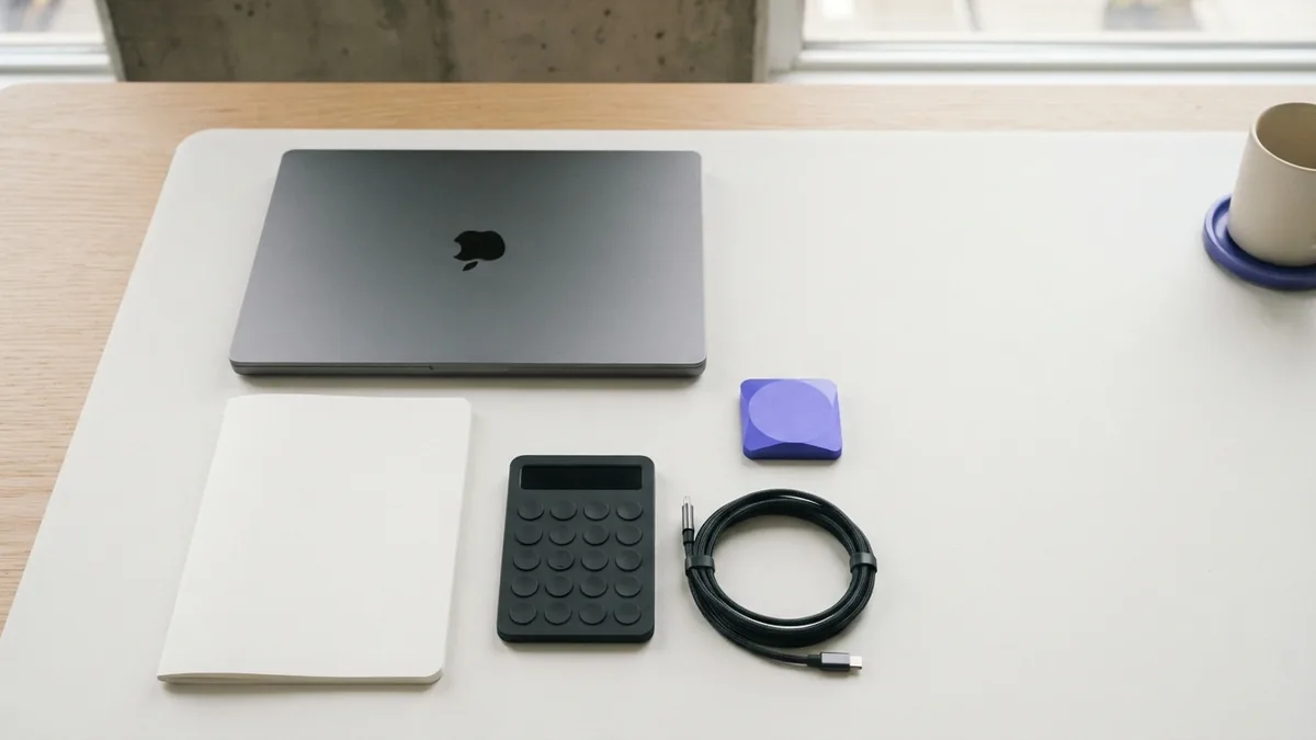 Planning recurring ecommerce costs Minimal desk setup for planning ecommerce hosting and ongoing store costs