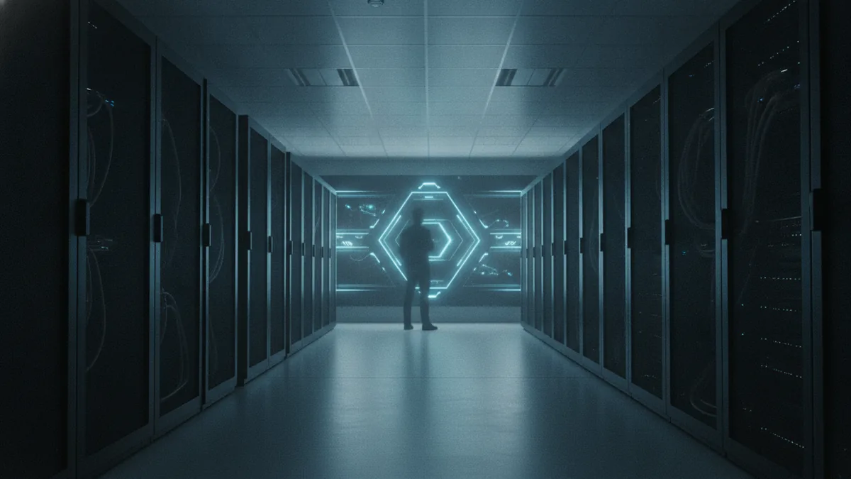 Test, deploy, and monitor Data center atmosphere representing testing, validation, and deployment