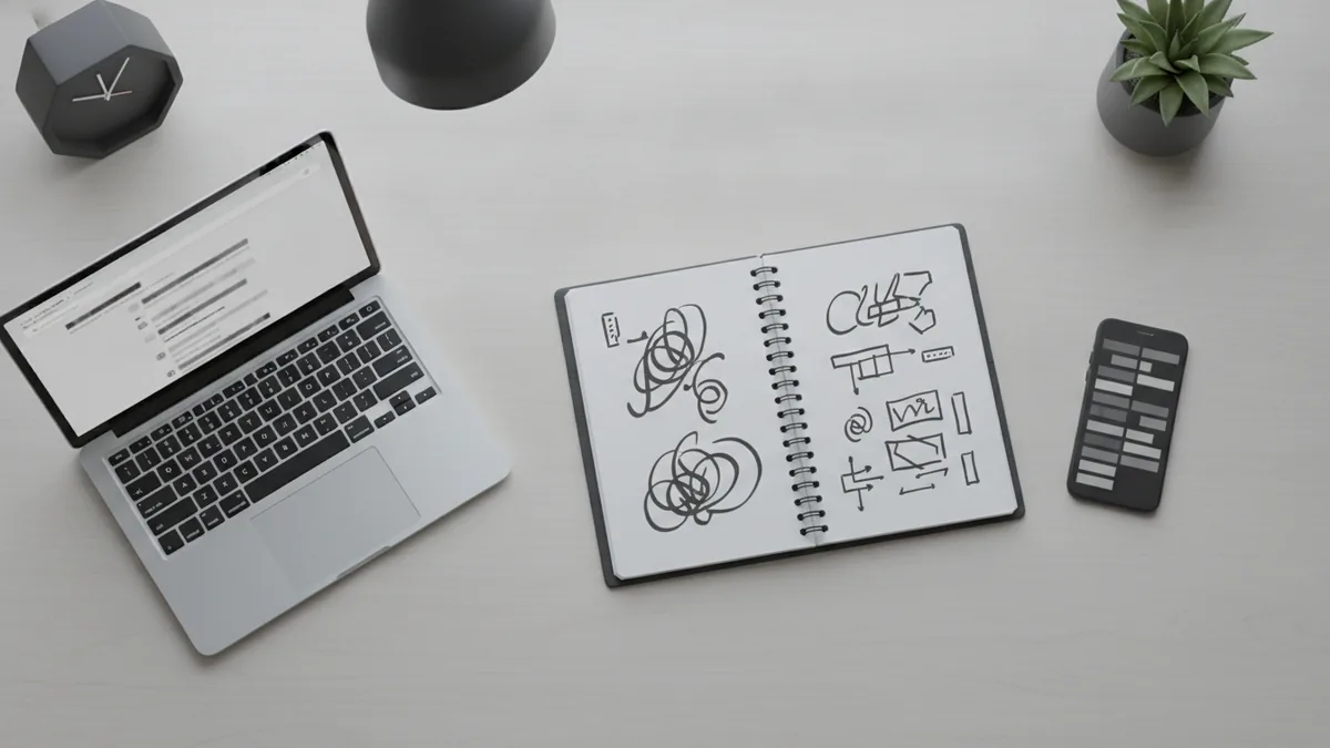 Brainstorming content topics and voice-search friendly questions
