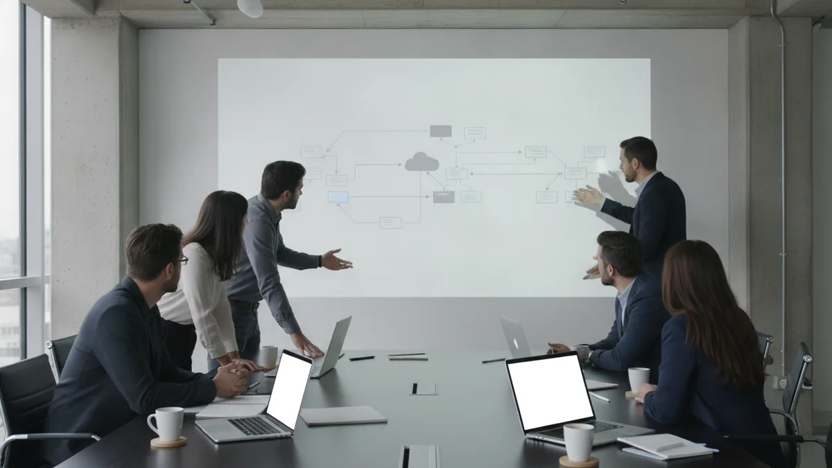 Why REST scales for SaaS SaaS team collaboration reflecting REST API scalability benefits