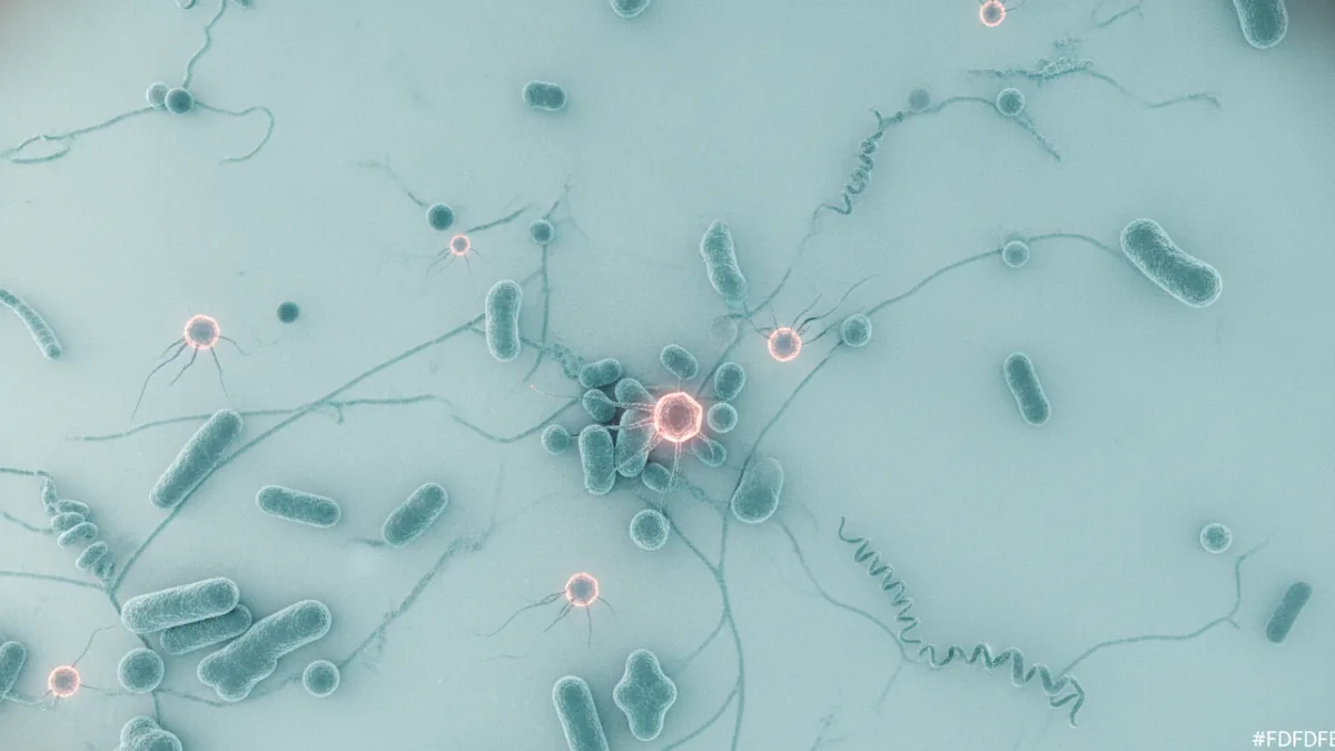 Phage and bacterial evolution Phage and bacteria interacting in an evolving microbial community