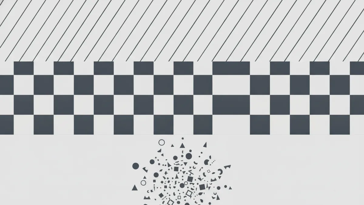 Regular, alternating, random Three pattern styles demonstrating regular, alternating, and controlled random rhythm