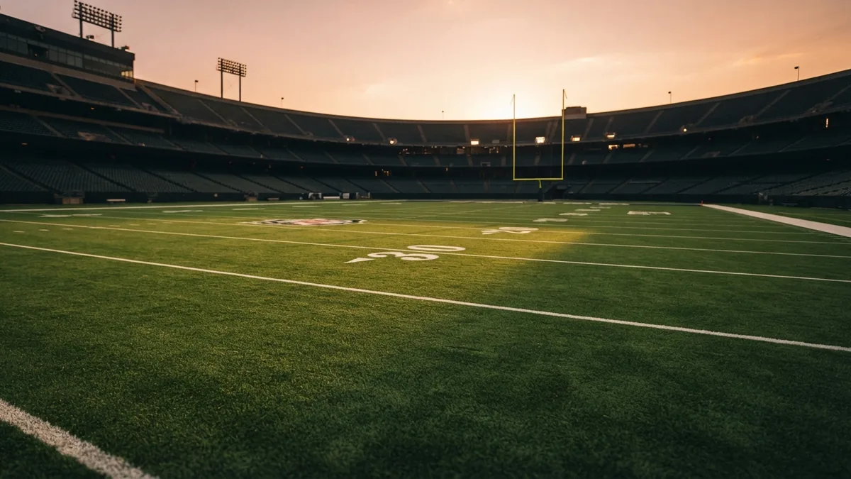 History of the conversion rule Historic football field scene showing the tradition of two-point conversion rules