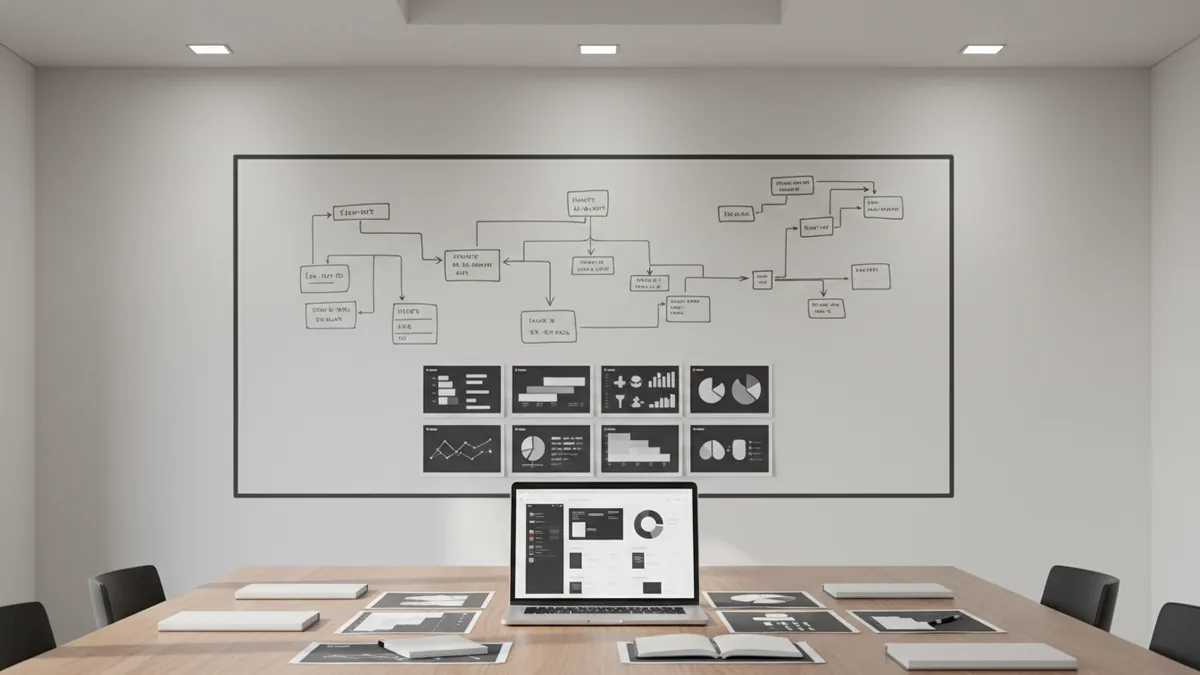Collaborative workspace for learning goals and user feedback planning