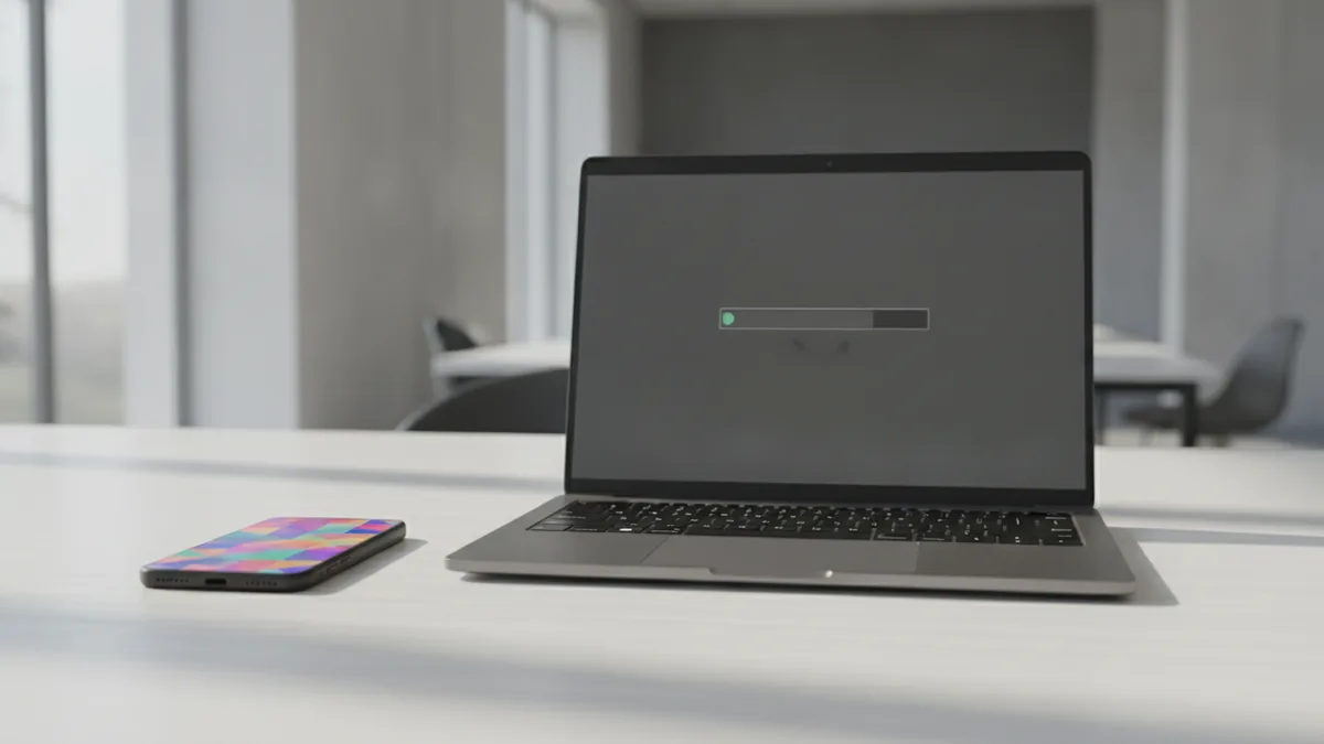 Mobile and desktop side by side representing device impact on conversion