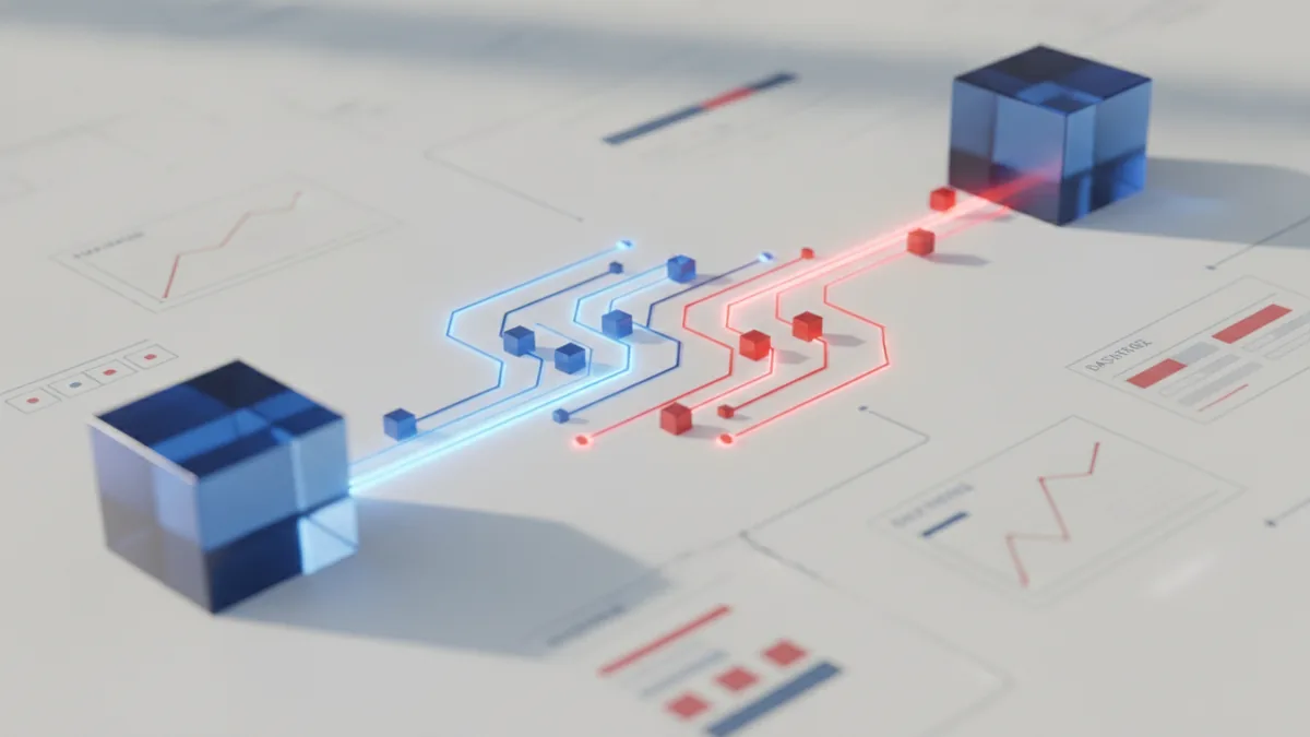 Data packets traveling along an API endpoint request flow