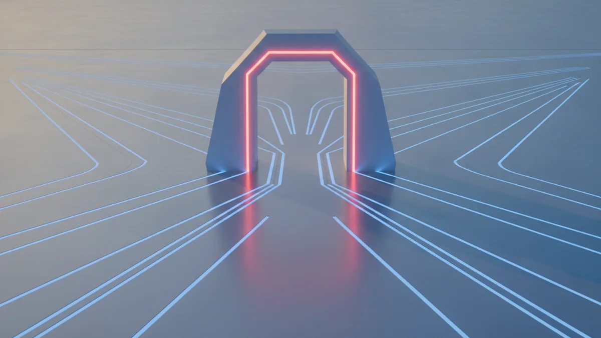 API gateway as a control layer Gateway control point routing requests to backend services