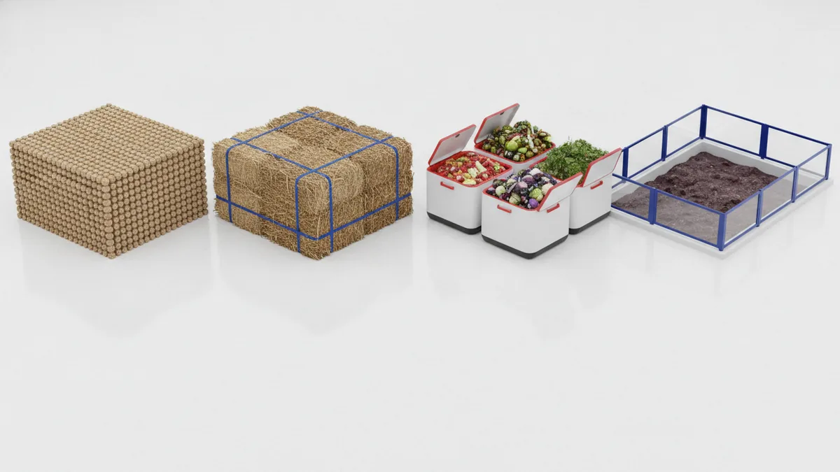 Common biomass types Common biomass types: wood, crop residues, food waste, and animal waste.