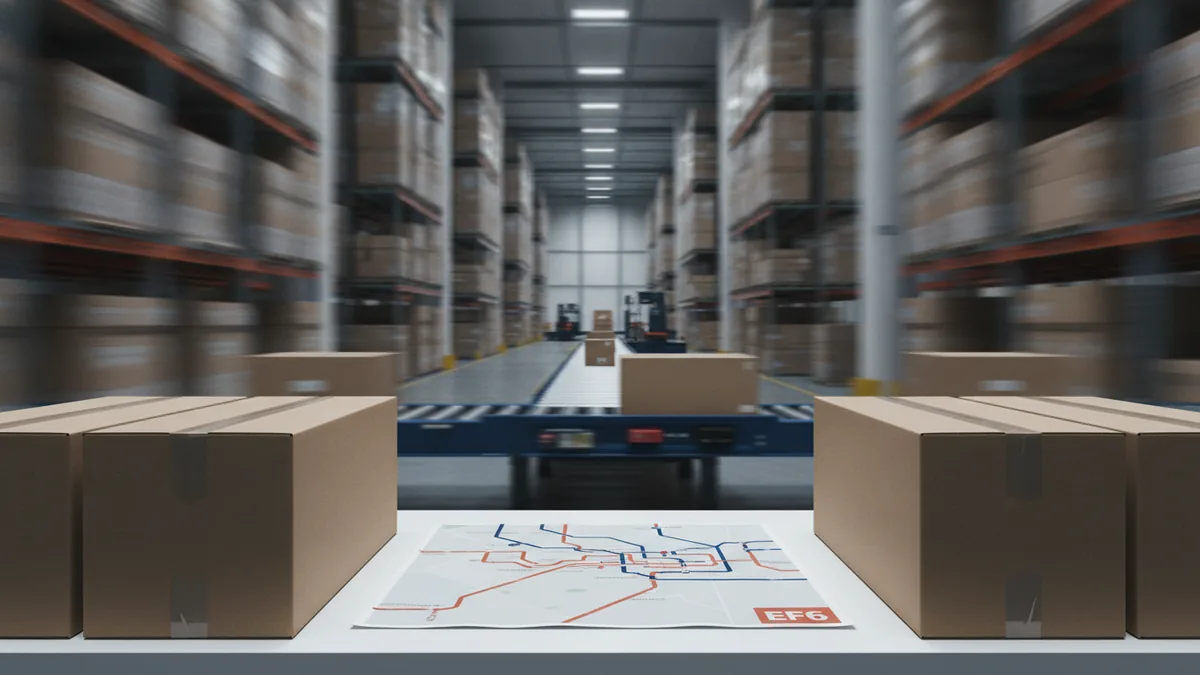 Logistics pressure at scale Warehouse logistics showing fulfillment challenges at scale