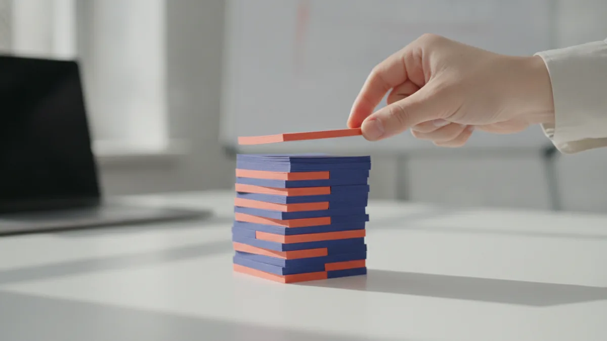 Split large data into chunks Data split into ordered chunks to show how pagination breaks large results into pages